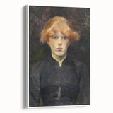 Carmen by Henri de Toulouse-Lautrec - Captivating Portrait Wall Art