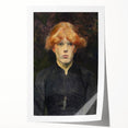 Carmen by Henri de Toulouse-Lautrec - Captivating Portrait Wall Art