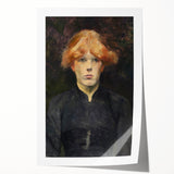 Carmen by Henri de Toulouse-Lautrec - Captivating Portrait Wall Art