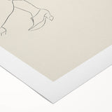 Semi-Nude Seated Woman by Ananda K. Coomaraswamy - Elegant Line Art