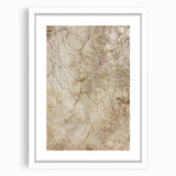 Abstract strokes wall art framed in white with a mat, showcasing vibrant colors and dynamic designs, perfect for modern home decor and artistic expression.