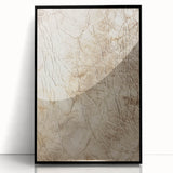 Framed wall art featuring abstract black strokes on an off-white background, creating a modern aesthetic perfect for contemporary decor. Ideal for adding sophistication to living spaces or offices.