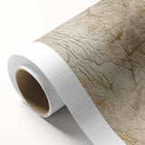 Abstract wall art featuring vibrant strokes in shades of blue, orange, and yellow on rolled canvas, ideal for modern home decor. Perfect for adding a splash of color and creativity to living spaces.