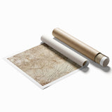 Abstract wall art print showcasing vibrant strokes in hues of blue, pink, and gold, designed for modern home decor. Ideal for enhancing living spaces and artwork collections.