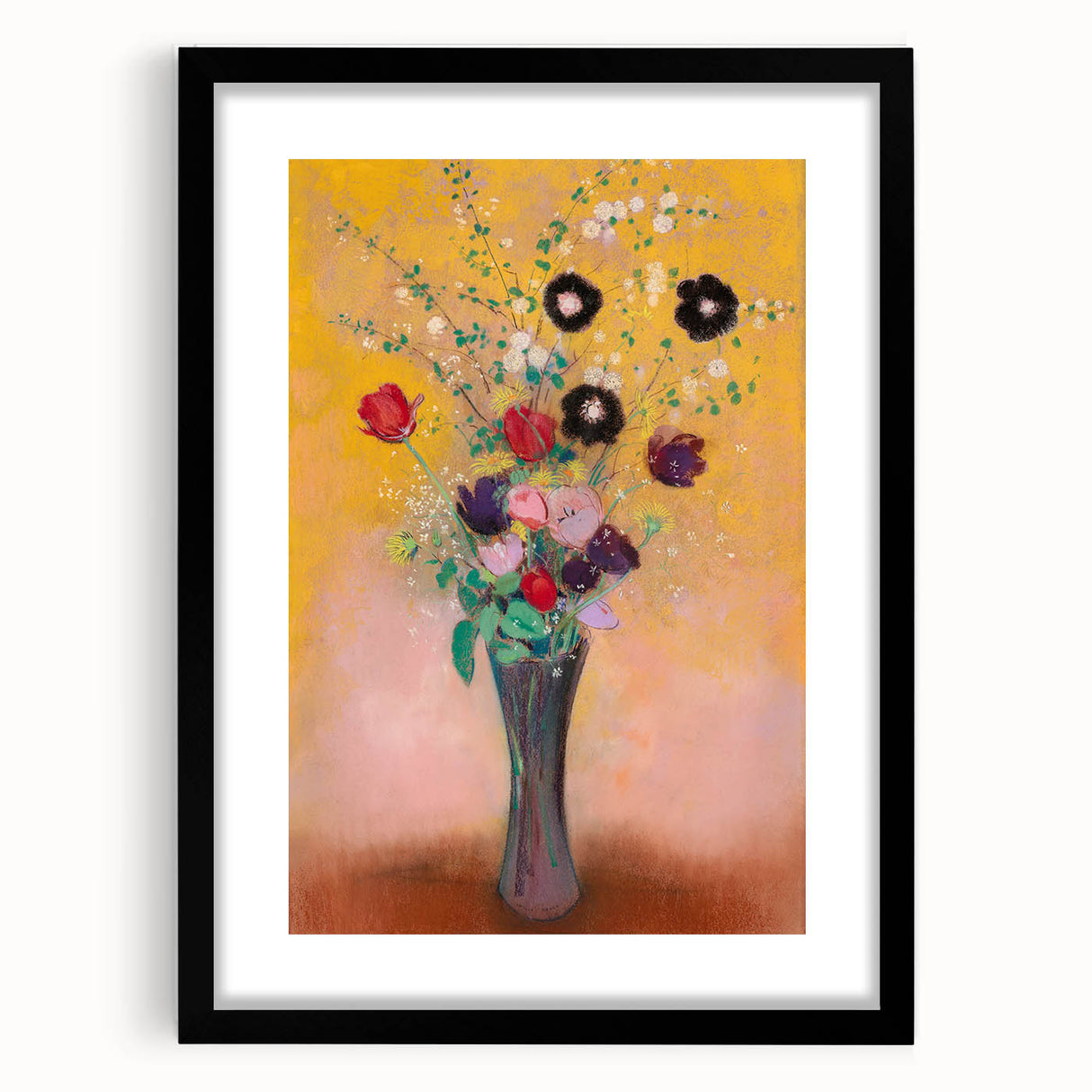 Vase of Flowers by Odilon Redon - A Captivating Floral Masterpiece