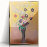 Vase of Flowers by Odilon Redon - A Captivating Floral Masterpiece