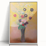 Vase of Flowers by Odilon Redon - A Captivating Floral Masterpiece