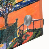 Modern Wall Art: Vibrant Luxembourg Gardens Scene by Sayen