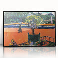 Modern Wall Art: Vibrant Luxembourg Gardens Scene by Sayen