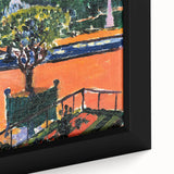 Modern Wall Art: Vibrant Luxembourg Gardens Scene by Sayen