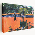 Modern Wall Art: Vibrant Luxembourg Gardens Scene by Sayen