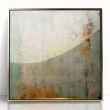 Framed abstract wall art featuring bold gold strokes on an acrylic surface, perfect for modern home decor. Ideal for enhancing living spaces with elegance.