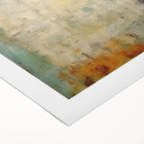 Abstract strokes wall art on rolled canvas, showcasing vibrant colors and dynamic patterns, ideal for modern home decor. Packaged securely in a cardboard tube.