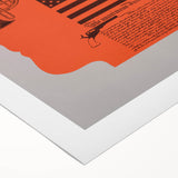 America: The Declaration Art Poster - Bold 1970 Graphic Collage