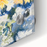 Yellow and Blue Watercolor Flowers - Charles Demuth (1915)