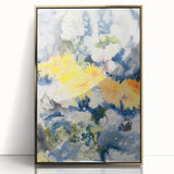 Yellow and Blue Watercolor Flowers - Charles Demuth (1915)