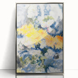 Yellow and Blue Watercolor Flowers - Charles Demuth (1915)