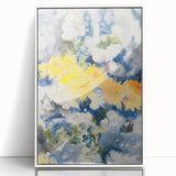 Yellow and Blue Watercolor Flowers - Charles Demuth (1915)