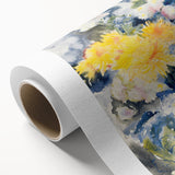 Yellow and Blue Watercolor Flowers - Charles Demuth (1915)