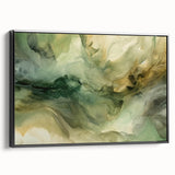 Framed abstract strokes wall art in black, showcasing a modern design with textured details, ideal for contemporary home decor. Perfect for enhancing living spaces.