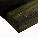 Close-up of a stretched canvas print showcasing a vibrant landscape with a majestic castle, featuring rich colors and intricate details, ideal for home décor.