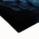 Close-up of a stretched canvas depicting a vibrant landscape with intricate cave formations, showcasing rich earthy tones and detailed textures, perfect for home decor.