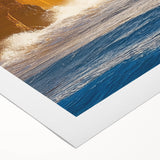 Stunning rolled canvas artwork showcasing vibrant landscapes with dramatic cliffs, perfect for enhancing home decor, securely packaged in a protective tube.