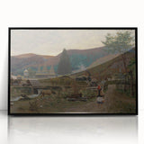 Classic Romantic Paintings: Volovec Landscape Romanticism Wall Art