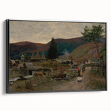 Classic Romantic Paintings: Volovec Landscape Romanticism Wall Art