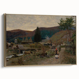 Classic Romantic Paintings: Volovec Landscape Romanticism Wall Art