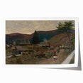 Classic Romantic Paintings: Volovec Landscape Romanticism Wall Art