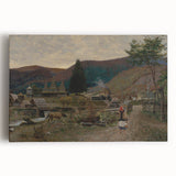 Classic Romantic Paintings: Volovec Landscape Romanticism Wall Art
