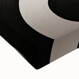 Modern Monochrome Bedroom Wall Art - Black and White Canvas Print