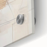 Contemporary Dining Art Pieces - Abstract Beige & Black Wall Décor