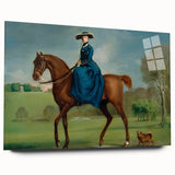 18th Century Neoclassical Equestrian Art Print of Countess