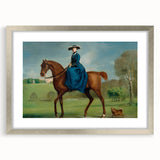 18th Century Neoclassical Equestrian Art Print of Countess