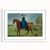 18th Century Neoclassical Equestrian Art Print of Countess