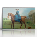 18th Century Neoclassical Equestrian Art Print of Countess