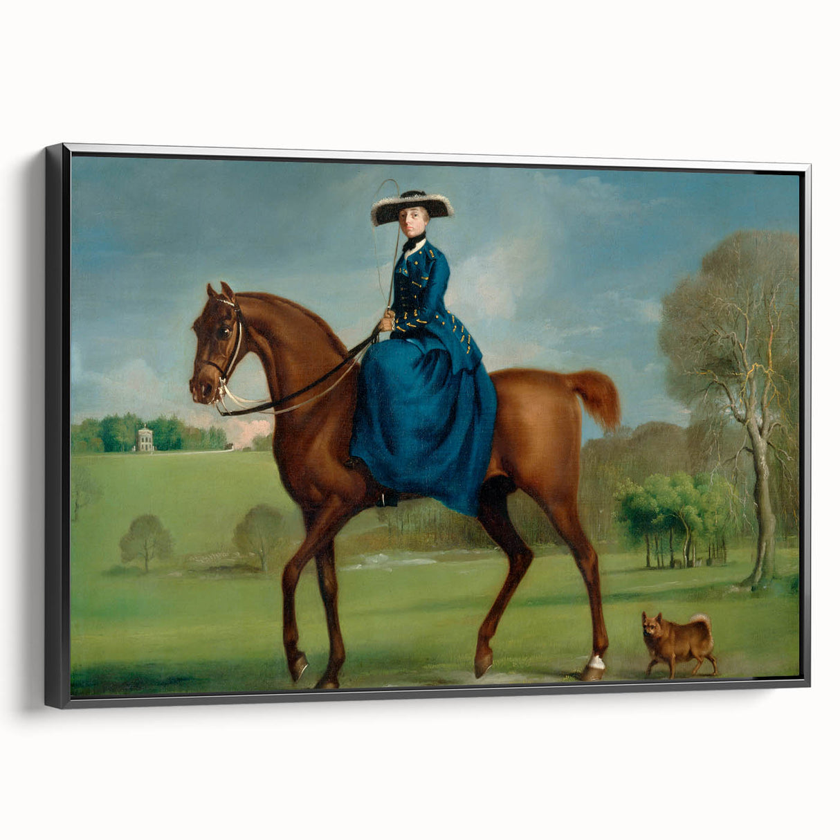 18th Century Neoclassical Equestrian Art Print of Countess