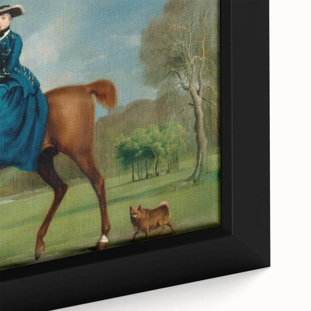 18th Century Neoclassical Equestrian Art Print of Countess