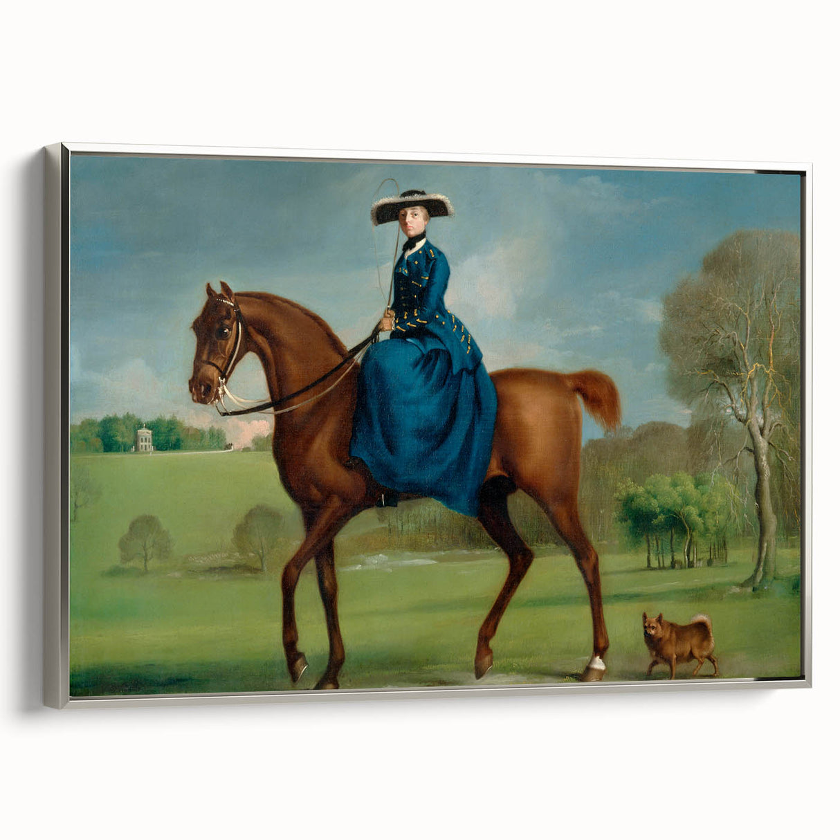 18th Century Neoclassical Equestrian Art Print of Countess