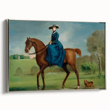 18th Century Neoclassical Equestrian Art Print of Countess