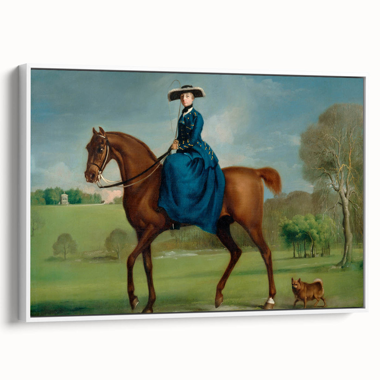 18th Century Neoclassical Equestrian Art Print of Countess