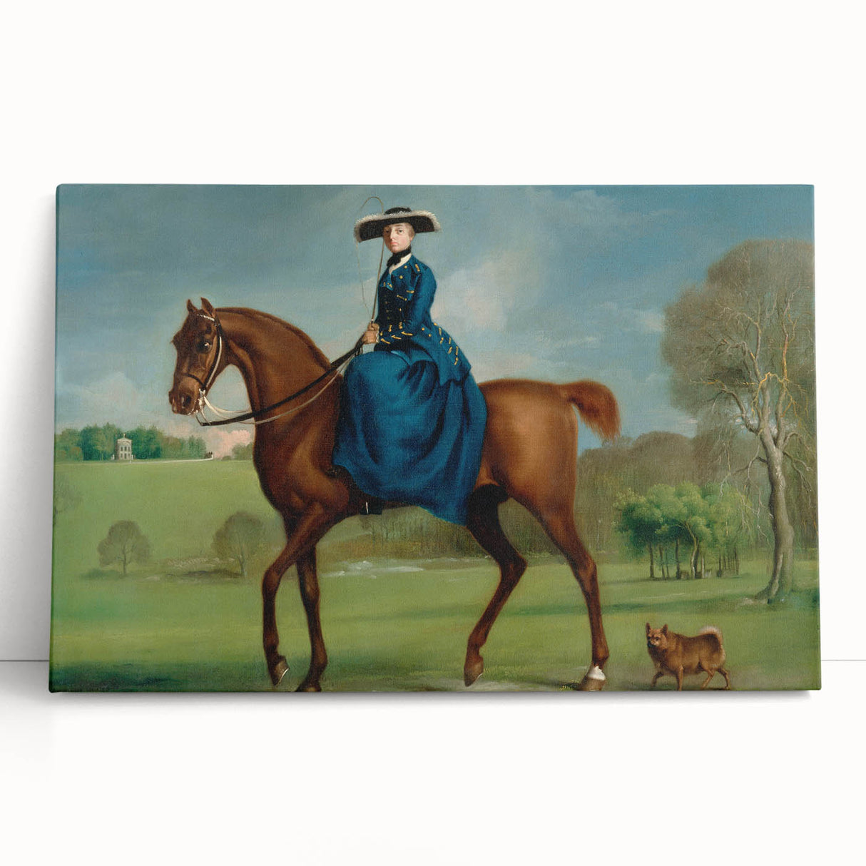 18th Century Neoclassical Equestrian Art Print of Countess
