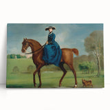 18th Century Neoclassical Equestrian Art Print of Countess