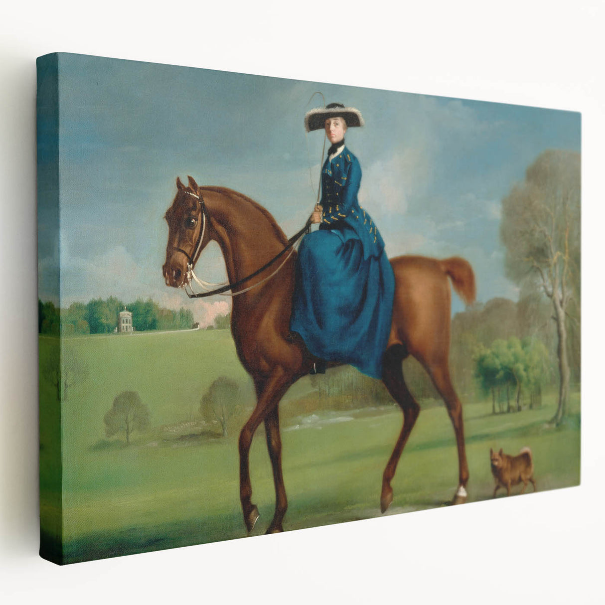 18th Century Neoclassical Equestrian Art Print of Countess