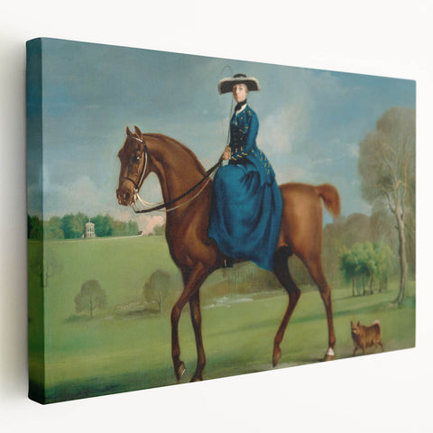 18th Century Neoclassical Equestrian Art Print of Countess