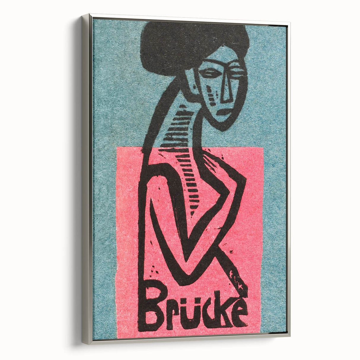 Expressionist Art: Brücke Exhibition Poster by Kirchner Print