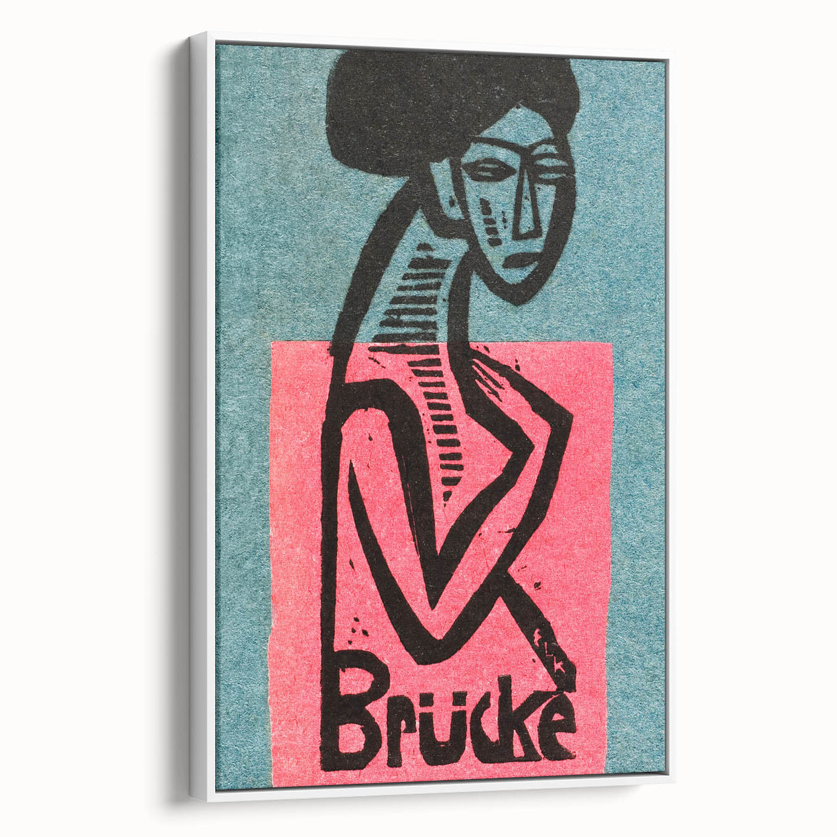 Expressionist Art: Brücke Exhibition Poster by Kirchner Print