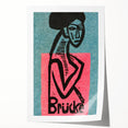 Expressionist Art: Brücke Exhibition Poster by Kirchner Print